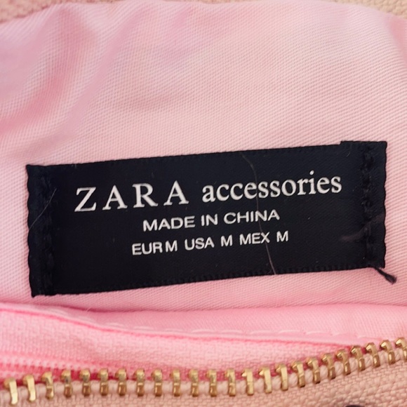 Zara light pink fuzzy purse - Picture 12 of 13